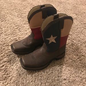 Boys Durango Texas Flag Boots